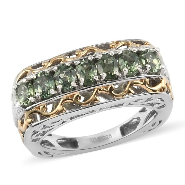 Designer Sparkling Swirling Flower Cluster Green CZ Ring in 925 Sterling Silver Designer Sparkling Swirling Flower Cluster Green CZ Ring in 925 Sterling Silver